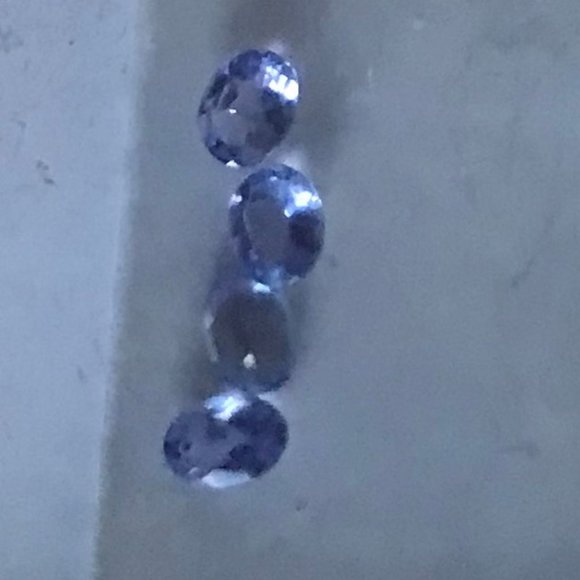 Bundle Thai gem  stones new  small  tanzanite  ruby  Jewelry making supply - Picture 3 of 5